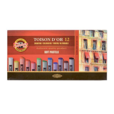 KOH-I-NOOR Toison d'Or porpasztell krétakészlet - 12 db pasztellkréta