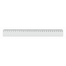 KOH-I-NOOR Vonalzó,műanyag,30cm,KOH-I-NOOR vonalzó