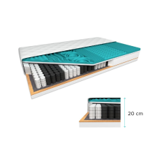  Kókusz matrac COCO MAXI 20 cm 90 x 200 cm Matracvédő: Matracvédővel ágy és ágykellék