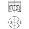 KOLBENSCHMIDT dugattyú 40809600