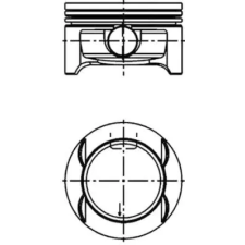 KOLBENSCHMIDT dugattyú 41642610 autóalkatrész