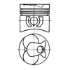 KOLBENSCHMIDT dugattyú 93444620