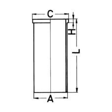 KOLBENSCHMIDT hengerpersely KOLBENSCHMIDT 88681190 autóalkatrész
