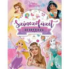 Kolibri Gyerekkönyv Kiadó Színezőfüzet tetkókkal - Disney Hercegnők gyermek- és ifjúsági könyv