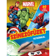 Kolibri Gyerekkönyvkiadó Kft Színezőfüzet tetkókkal - Marvel gyermek- és ifjúsági könyv