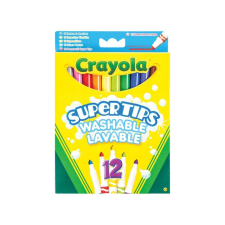 Kolibri Játék Crayola: 12 darabos vékony filctoll készlet kreatív és készségfejlesztő