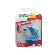 Kolibri Játék Pokémon Clip N Go - Totodile Dive labdával játékfigura
