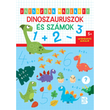 Kolibri Kiadó Dinoszauruszok és számok gyermek- és ifjúsági könyv