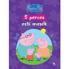 Kolibri Kiadó Peppa malac - 5 perces esti mesék gyermek- és ifjúsági könyv