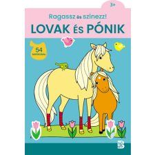 Kolibri Kiadó Ragassz és színezz! - Lovak és pónik gyermek- és ifjúsági könyv
