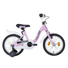  Koliken 16″ Lindo kerékpár, ciklámen-fehér, kontrás gyermek kerékpár