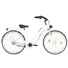  Koliken 26″ Cruiser női fehér agyváltós Kerékpár city kerékpár
