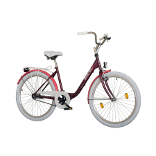  Koliken 26″ FELIZ túra női burgundy Kerékpár city kerékpár