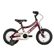 KOLIKEN Koliken 12″ Biketek Smile kerékpár, bordó gyermek kerékpár