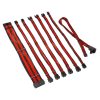 Kolink Core Pro Fonott kábelhosszabbító szett 12V-2x6 - Type 2 - Fekete/Piros (COREPRO-EK-12VT2-BRD)