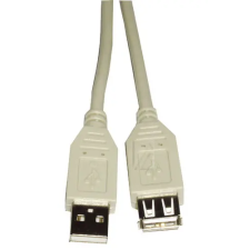 Kolink KKTU22 USB 2.0 hosszabító kábel A/A 1.8m - Szürke kábel és adapter