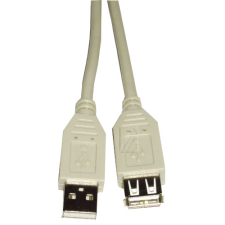 Kolink KKTU22 USB 2.0 hosszabító kábel A/A 1.8m - Szürke (7611990157389) kábel és adapter