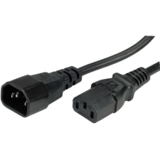 Kolink Monitor tápkábel hosszabbító 1m kábel és adapter