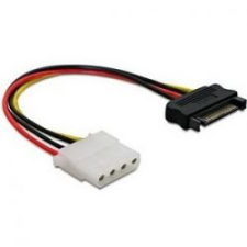 Kolink SATA ->5,25 molex tápátalakító adapter (KKTSAP01B) (KKTSAP01B) kábel és adapter