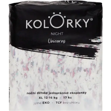 Kolorky NIGHT unikornisok XL-es méret (17 db) pelenka
