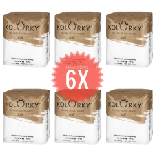 Kolorky Velvet Deluxe Pants öko bugyipelenka, XL (12-16kg) HAVI ADAG 6x17db pelenka
