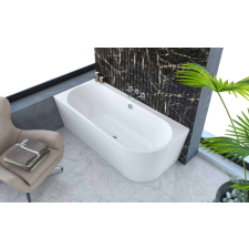 Kolpa San Dream-SP Falhoz állítható fürdőkád 170x75 cm jobbos kád, zuhanykabin