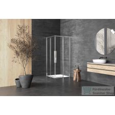 Kolpa San Libra Q 90x90 szögletes zuhanykabin, króm 518820 kád, zuhanykabin