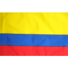  Kolumbia zászló kicsi (30 x 45 cm) zászlórúdon dekoráció