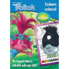 Kölyökkönyv Kft. Trollok - Számos színező - Ne legyél durci, inkább adj egy ölit! gyermek- és ifjúsági könyv