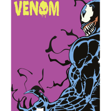 Komar Marvel Venom Colourful Stare falikép 40 cm x 50 cm rózsaszín grafika, keretezett kép