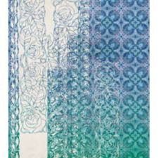 Komar nemszőtt fotótapéta Art Nouveau Bleu 250 cm x 280 cm tapéta, díszléc és más dekoráció