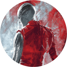 Komar nemszőtt fotótapéta Dot Avengers Painting Nebula öntapadó átmérő 125 cm tapéta, díszléc és más dekoráció