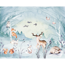 Komar vlies fotótapéta Animal Sleepover 350 cm x 280 cm tapéta, díszléc és más dekoráció