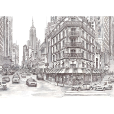 Komar vlies fotótapéta Downtown 350 cm x 250 cm tapéta, díszléc és más dekoráció