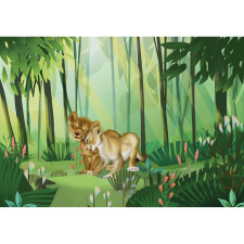 Komar vlies fotótapéta Lion King Love 400 cm x 280 cm tapéta, díszléc és más dekoráció