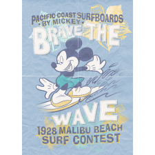 Komar vlies fotótapéta Mickey Brave the Wave 200 cm x 280 cm tapéta, díszléc és más dekoráció