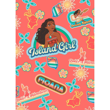 Komar vlies fotótapéta Moana Island Girl 200 cm x 280 cm tapéta, díszléc és más dekoráció