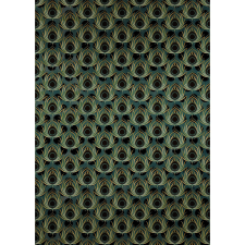 Komar vlies fotótapéta Paon Vert 200 cm x 280 cm tapéta, díszléc és más dekoráció
