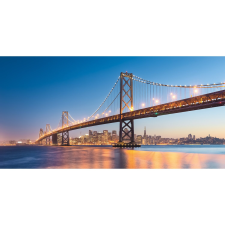 Komar vlies fotótapéta Spectacular San Francisco 200 cm x 100 cm tapéta, díszléc és más dekoráció