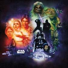 Komar vlies fotótapéta Star Wars Classic Poster Collage 250 cm x 250 cm tapéta, díszléc és más dekoráció