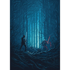 Komar vlies fotótapéta Star Wars Wood Fight 200 cm x 280 cm tapéta, díszléc és más dekoráció