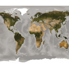 Komar vlies fotótapéta World 300 cm x 250 cm tapéta, díszléc és más dekoráció