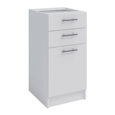  kombinált alsószekrény, fehér, FABIANA S-40SZ2 bútor