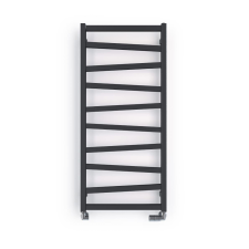 Kombinált radiátor House Level ZET 109,6x50 cm metálfekete HLZE1090050MCB fűtőtest, radiátor