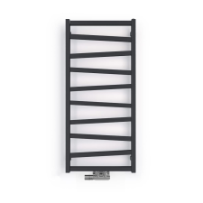 Kombinált radiátor House Level ZET 109,6x50 cm metálfekete HLZE1090050MCSP fűtőtest, radiátor