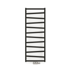 Kombinált radiátor House Level ZET 181x50 cm metál fekete HLZE1810050MCSP fűtőtest, radiátor