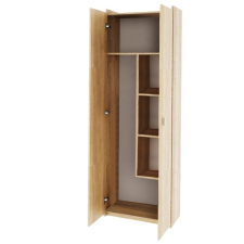  Kombinált szekrény, DTD laminált, sonoma tölgyfa, NATALI TIP 6 bútor