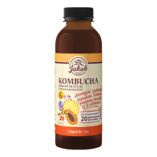  Kombucha tea koncentrátum ananásszal, csipkebogyóval, papayával, echinacea purpurea kivonattal és c-vitaminnal 500 ml gyógyhatású készítmény