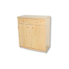 Komforttéka Andi 2 ajtós 1 fiókos fenyő komód