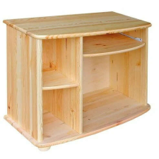 Komforttéka Fenyőfa TV Állvány - 138 cm bútor